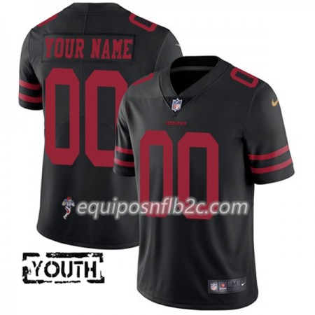 Camiseta Niño NFL San Francisco 49ers Personalizar Negro